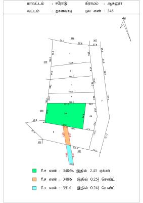 Agricultural/Farm Land for Sale in Hasanur, Thalavadi, Erode District - Image# 3