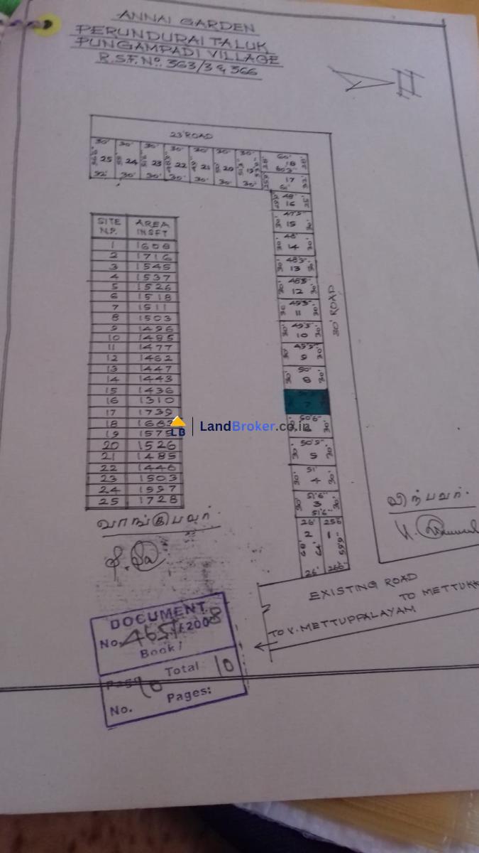 வெள்ளோடு பறவைகள் சரணாலயம் அருகே அன்னை கார்டனில் 2 சைட் உரிமையாளர் நேரடி விற்பனை - Image# 3