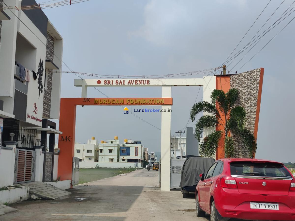 சென்னை மப்பேடு ஸ்ரீ சாய் அவென்யூ-வில் 1040 சதுர அடி வீட்டு மனை விற்பனைக்கு - கடைசி விலை ரூ. 60 லட்சம் - Image# 1