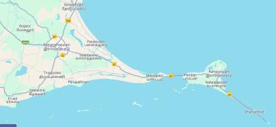 ராமேஸ்வரம், மண்டபம், மன்னார் வளைகுடா கடற்கரை முகப்பில் 260 ஏக்கர் இடம் விற்பனைக்கு - 1 ஏக்கர் 30 லட்சம் - Rs.200/sqft - Image# 2