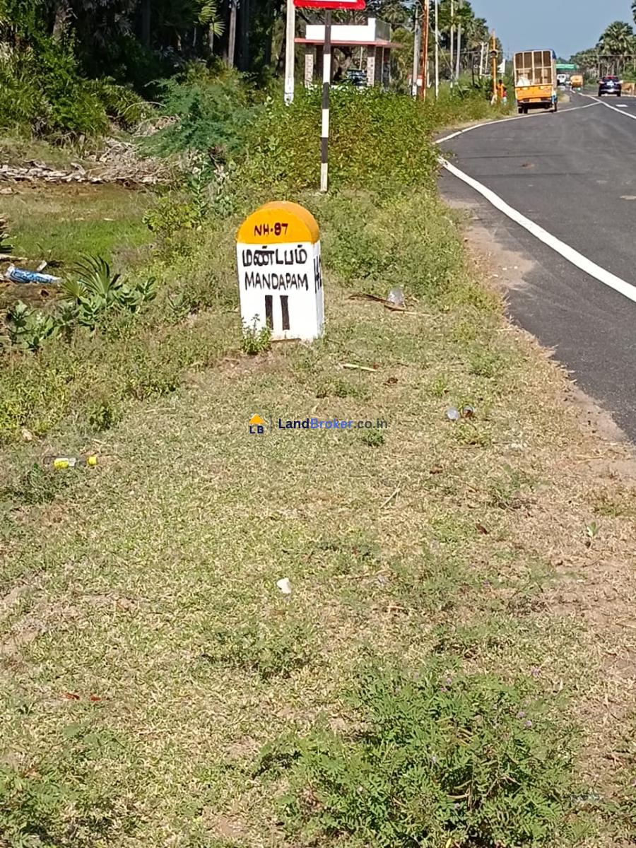 ராமேஸ்வரம், மண்டபம், மன்னார் வளைகுடா கடற்கரை முகப்பில் 260 ஏக்கர் இடம் விற்பனைக்கு - 1 ஏக்கர் 30 லட்சம் - Rs.200/sqft - Image# 3