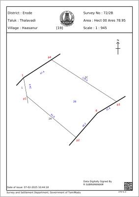 2 Acre Agricultural/Farm Land for Sale in Haasanur, Thalavadi, Erode District - Image# 4