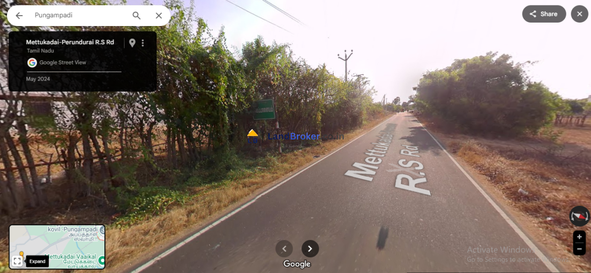 மேட்டுக்கடை to பெருந்துறை RS ரோடு - சாலப்பாளையம் அருகே 4.5 ஏக்கர் விற்பனைக்கு - Image# 2